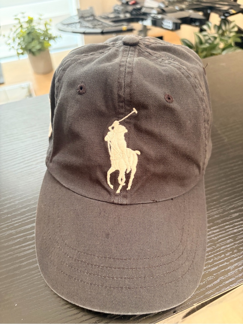 Ralph Lauren Men’s Navy Polo Pony Baseball Cap
